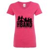 Women’s Glitter V-Neck T-Shirt Thumbnail