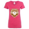 Women’s Glitter V-Neck T-Shirt Thumbnail