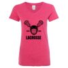 Women’s Glitter V-Neck T-Shirt Thumbnail