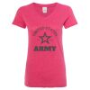 Women’s Glitter V-Neck T-Shirt Thumbnail