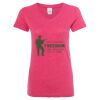 Women’s Glitter V-Neck T-Shirt Thumbnail