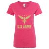 Women’s Glitter V-Neck T-Shirt Thumbnail