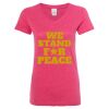 Women’s Glitter V-Neck T-Shirt Thumbnail