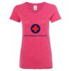 Women’s Glitter V-Neck T-Shirt Thumbnail