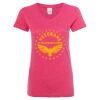 Women’s Glitter V-Neck T-Shirt Thumbnail