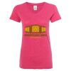 Women’s Glitter V-Neck T-Shirt Thumbnail