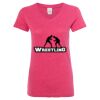 Women’s Glitter V-Neck T-Shirt Thumbnail