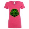 Women’s Glitter V-Neck T-Shirt Thumbnail
