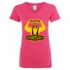 Women’s Glitter V-Neck T-Shirt Thumbnail
