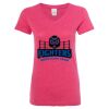 Women’s Glitter V-Neck T-Shirt Thumbnail