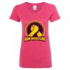 Women’s Glitter V-Neck T-Shirt Thumbnail