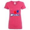 Women’s Glitter V-Neck T-Shirt Thumbnail