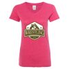 Women’s Glitter V-Neck T-Shirt Thumbnail