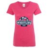 Women’s Glitter V-Neck T-Shirt Thumbnail