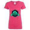 Women’s Glitter V-Neck T-Shirt Thumbnail