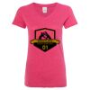 Women’s Glitter V-Neck T-Shirt Thumbnail