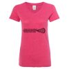 Women’s Glitter V-Neck T-Shirt Thumbnail