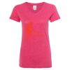 Women’s Glitter V-Neck T-Shirt Thumbnail