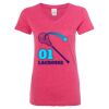 Women’s Glitter V-Neck T-Shirt Thumbnail
