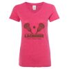 Women’s Glitter V-Neck T-Shirt Thumbnail