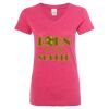Women’s Glitter V-Neck T-Shirt Thumbnail
