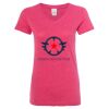 Women’s Glitter V-Neck T-Shirt Thumbnail