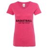 Women’s Glitter V-Neck T-Shirt Thumbnail