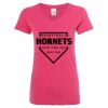 Women’s Glitter V-Neck T-Shirt Thumbnail