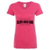 Women’s Glitter V-Neck T-Shirt Thumbnail