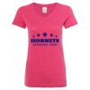 Women’s Glitter V-Neck T-Shirt Thumbnail