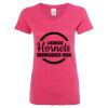Women’s Glitter V-Neck T-Shirt Thumbnail
