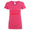 Women’s Glitter V-Neck T-Shirt Thumbnail