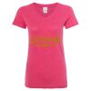 Women’s Glitter V-Neck T-Shirt Thumbnail