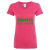 Women’s Glitter V-Neck T-Shirt Thumbnail
