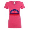 Women’s Glitter V-Neck T-Shirt Thumbnail