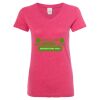 Women’s Glitter V-Neck T-Shirt Thumbnail