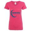 Women’s Glitter V-Neck T-Shirt Thumbnail