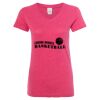 Women’s Glitter V-Neck T-Shirt Thumbnail