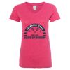 Women’s Glitter V-Neck T-Shirt Thumbnail