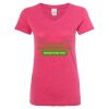 Women’s Glitter V-Neck T-Shirt Thumbnail