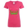 Women’s Glitter V-Neck T-Shirt Thumbnail