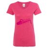 Women’s Glitter V-Neck T-Shirt Thumbnail