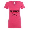 Women’s Glitter V-Neck T-Shirt Thumbnail