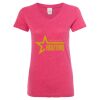Women’s Glitter V-Neck T-Shirt Thumbnail