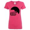 Women’s Glitter V-Neck T-Shirt Thumbnail