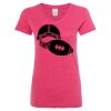 Women’s Glitter V-Neck T-Shirt Thumbnail