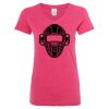Women’s Glitter V-Neck T-Shirt Thumbnail