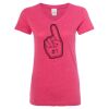 Women’s Glitter V-Neck T-Shirt Thumbnail