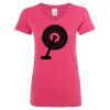 Women’s Glitter V-Neck T-Shirt Thumbnail
