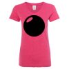 Women’s Glitter V-Neck T-Shirt Thumbnail